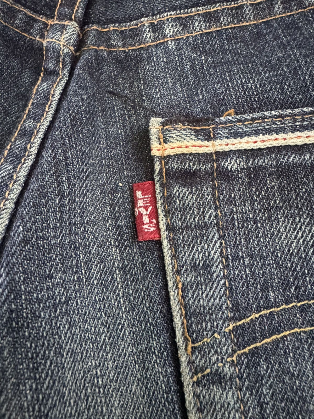 Levi's Levis 501xx Selvedge Denim Jeans Size US 29 - 4 Thumbnail