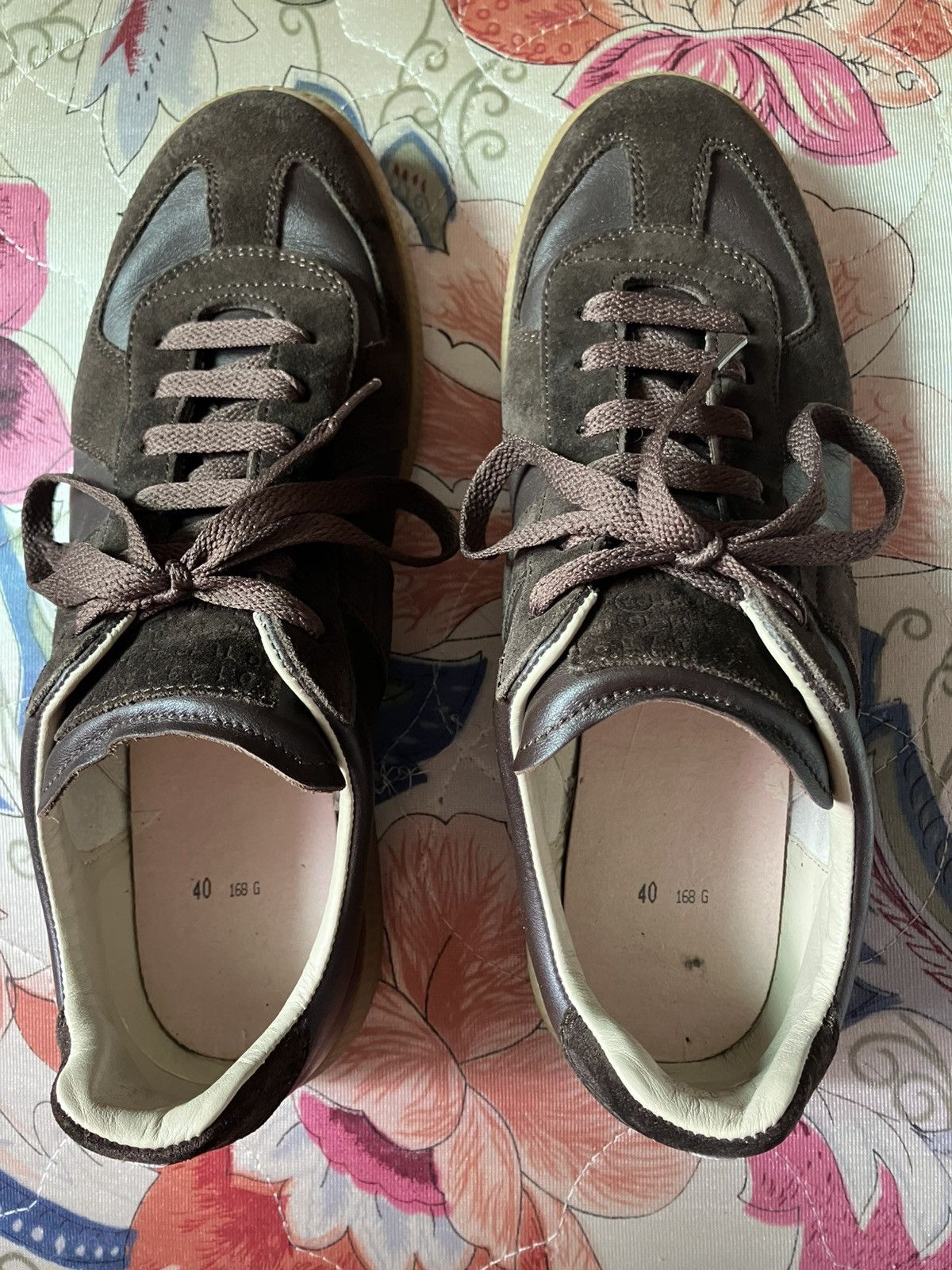 Maison Margiela Maison Margiela German Trainer Leather Replica Sneakers Size US 7 / EU 40 - 10 Thumbnail