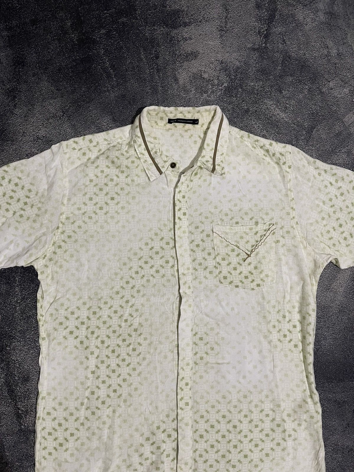 Marithe + Francois Girbaud Marithe Francois Girbaud Abstract Japanese Shirts Size US L / EU 52-54 / 3 - 3 Thumbnail