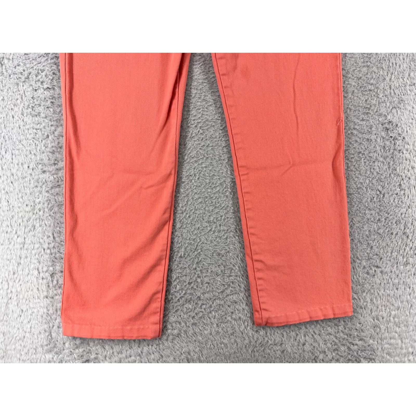 Gloria Vanderbilt Basic Editions Jeans Womens 6 Coral Denim Stretch Cotton Blend Pockets Size 32" / US 10 / IT 46 - 5 Thumbnail