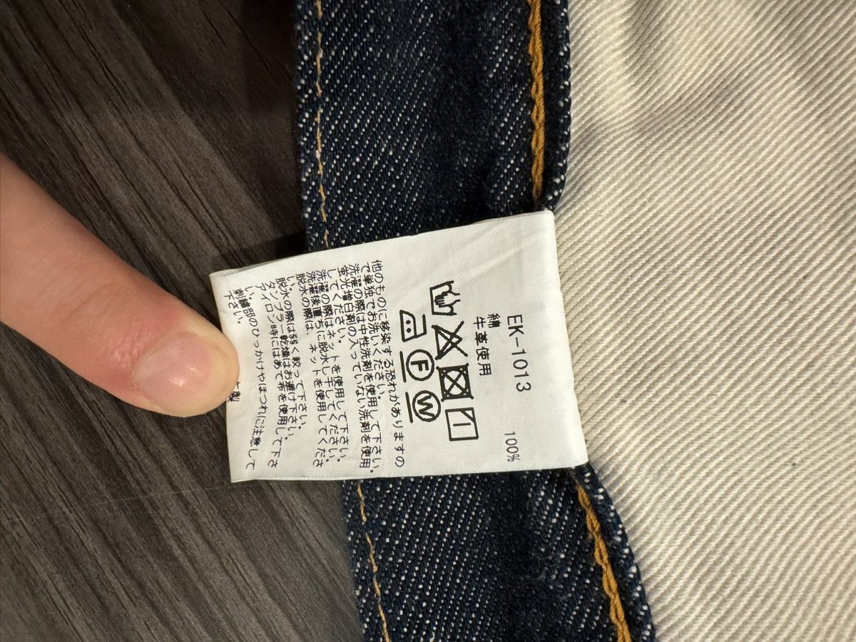 Kapital Kapital Bone Embroidered Denim Pants Indigo Size US 32 / EU 48 - 6 Thumbnail