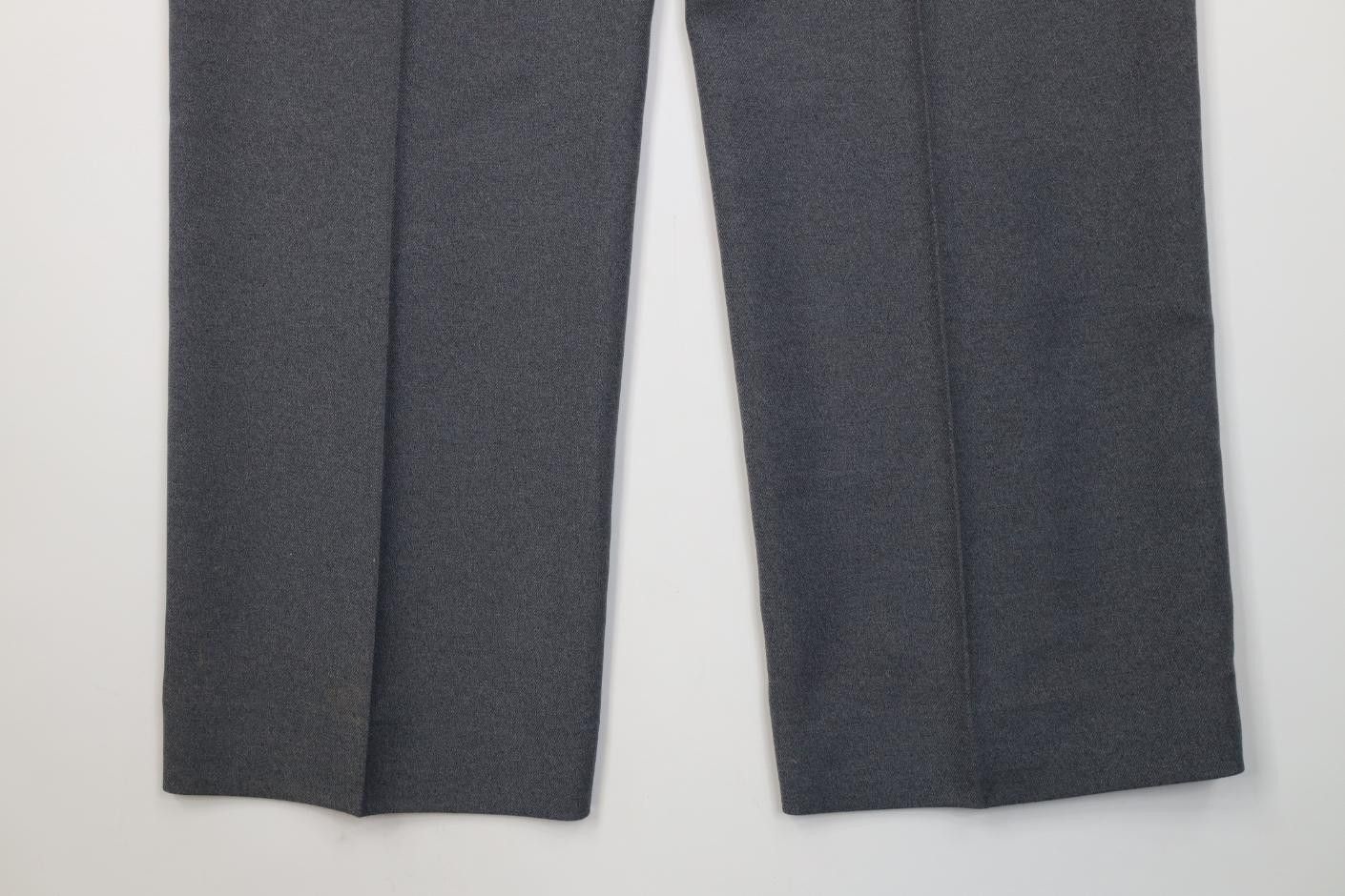 Vintage Vintage 70s Streetwear Knit Wide Leg Chino Pants Gray USA Size US 36 / EU 52 - 13 Thumbnail