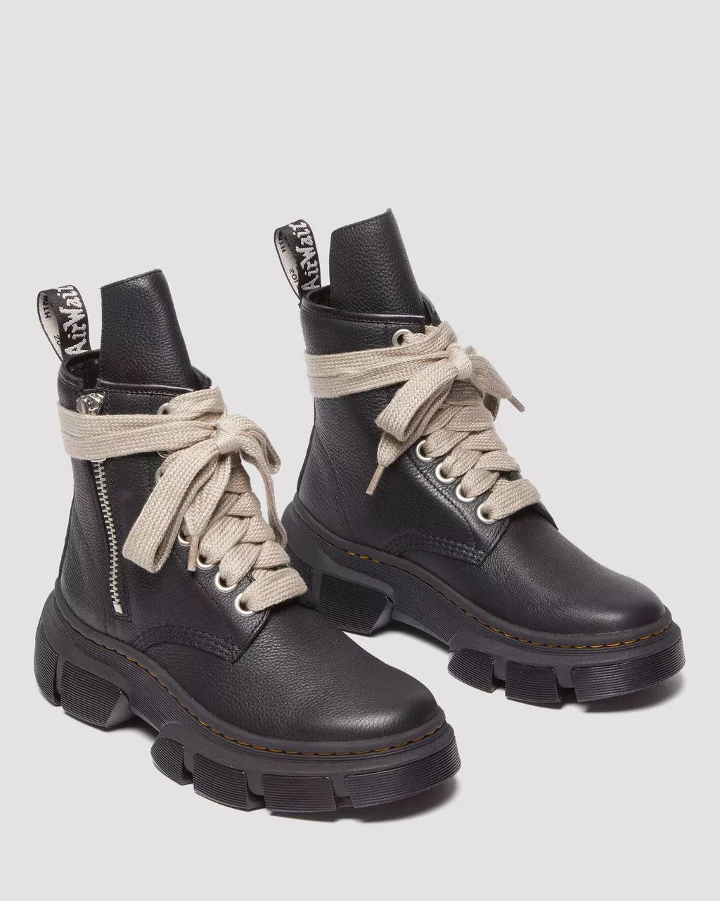 Dr. Martens × Rick Owens Dr. Martens Rick Owens 1460 DMXL Jumbo Lace Zip Boot Size US 13 / EU 46 - 2 Thumbnail