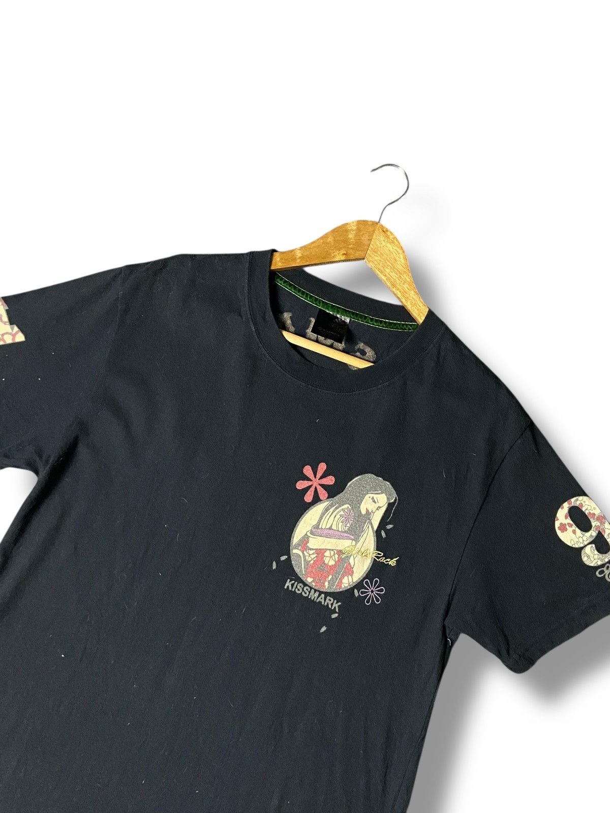 Japanese Brand Vintage KISSMARK Graphic Printed Tees (152) Size US L / EU 52-54 / 3 - 2 Thumbnail