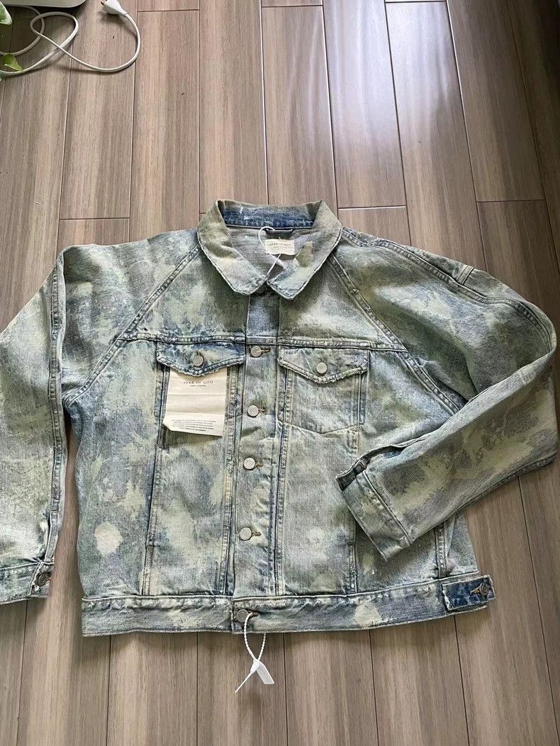 Fear of God Fear of God Season 4 romper denim jacket Size US L / EU 52-54 / 3 - 3 Thumbnail