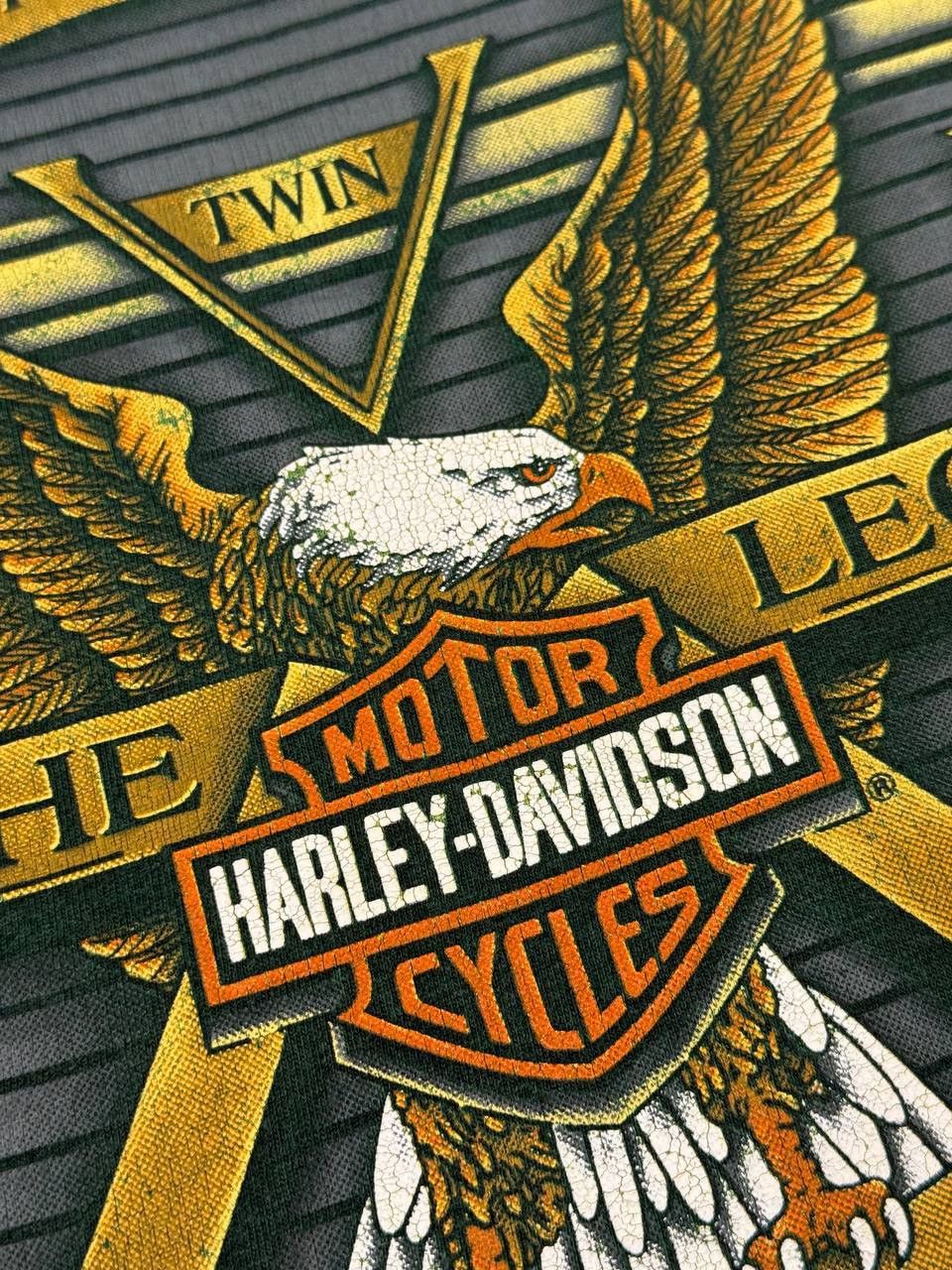 Harley Davidson RARE Vintage 1993 Harley-Davidson Chattanooga T-Shirt Size US XL / EU 56 / 4 - 19 Thumbnail