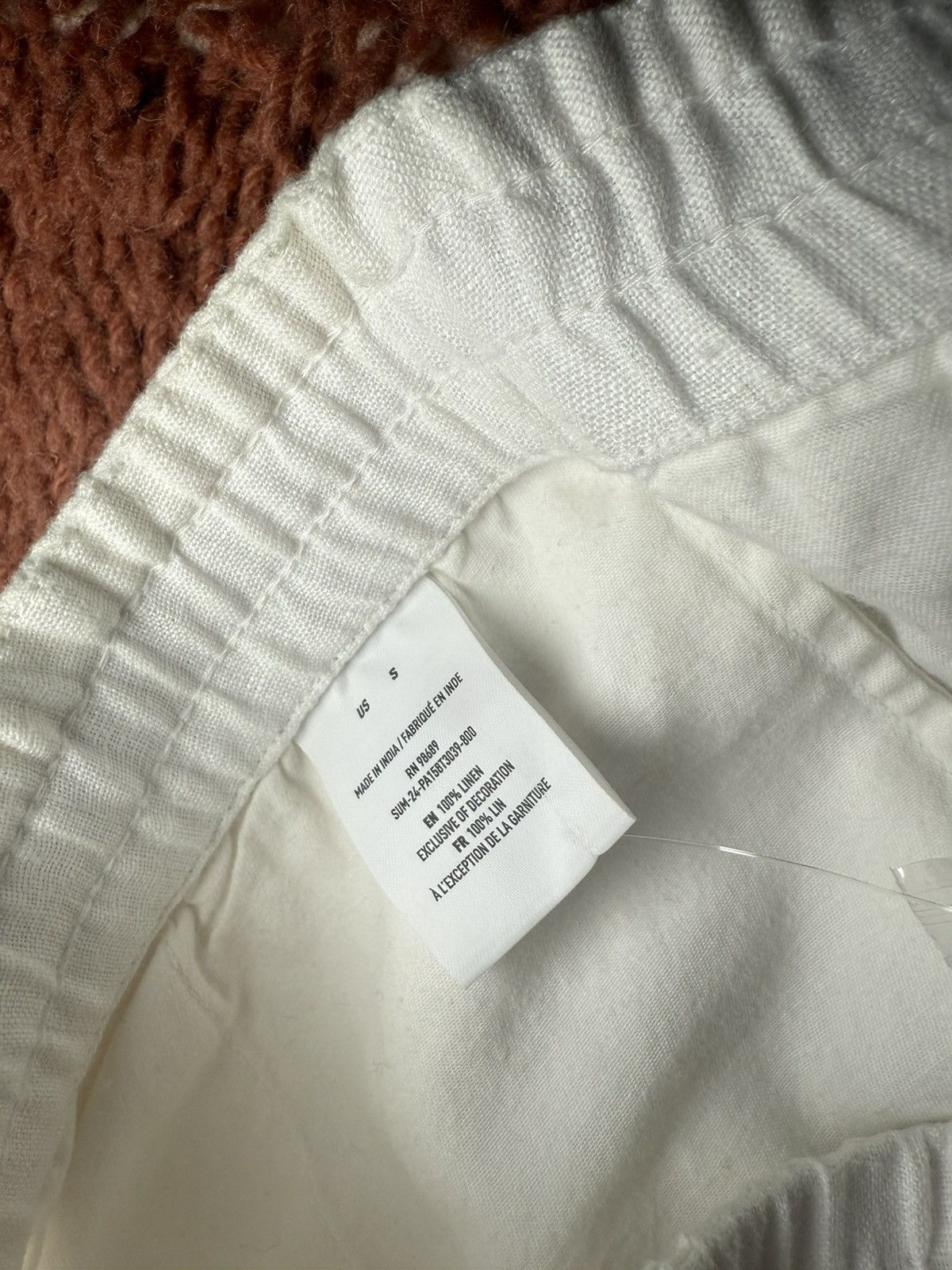 Todd Snyder Todd Snyder Tipped Embroidered Weekend Shorts (white) Size US 30 / EU 46 - 5 Thumbnail