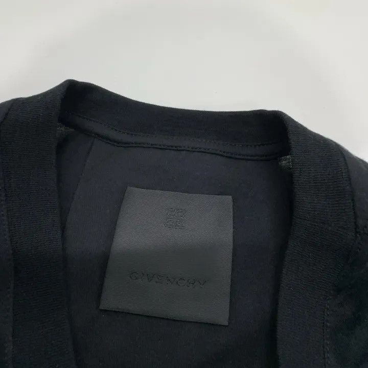 Givenchy Givenchy Givenchy Black Short Sleeve TShirt for Men -2507 Size US XXS / EU 40 - 4 Thumbnail