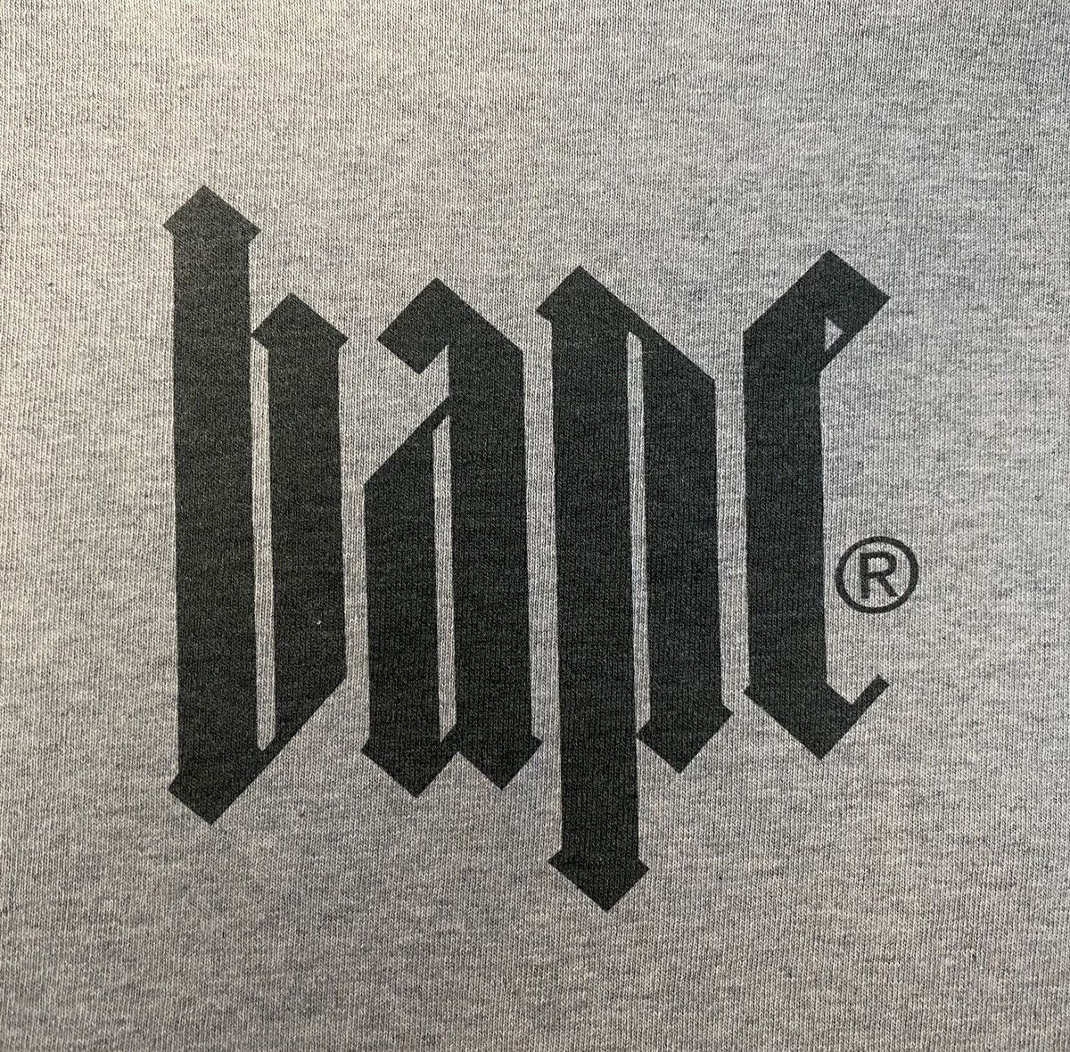 Bape Vintage A Bathing Ape Bape Gray XL Black Gothic Logo Print Size US XL / EU 56 / 4 - 4 Thumbnail