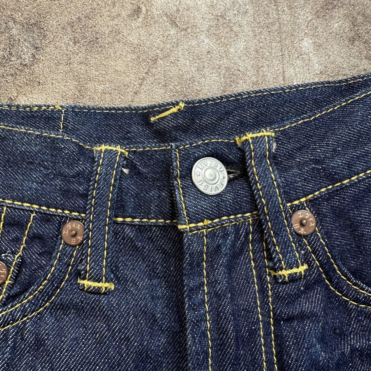Evisu × Japanese Brand Vintage Evisu Japan Denim Mini Skirt Size 25" / US 0 / IT 36 - 4 Thumbnail
