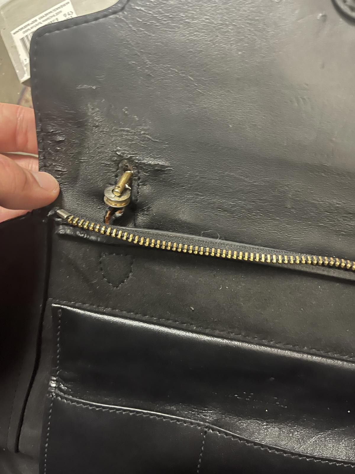Celine Celine - Black Leather Shoulder Bag Size ONE SIZE - 9 Thumbnail