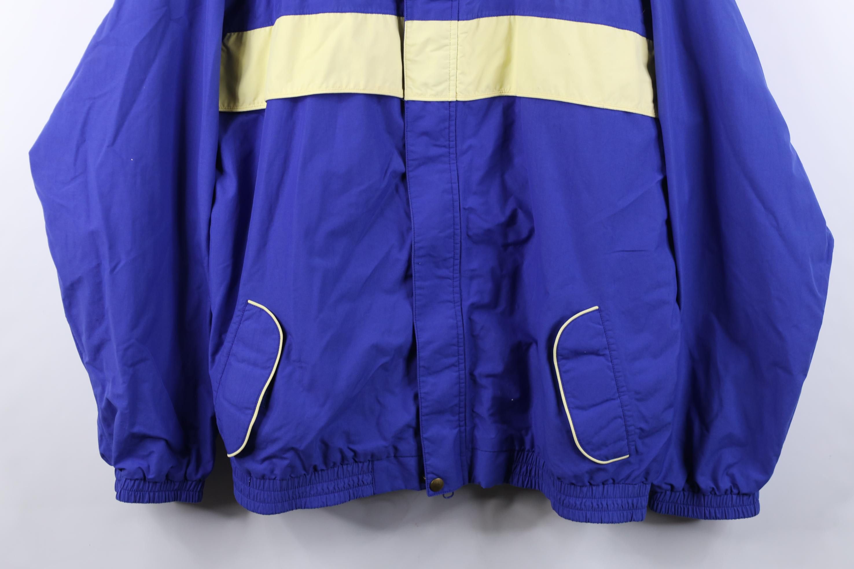 Vintage Vintage 80s 90s Streetwear Golf Rain Windbreaker Jacket Blue Size US XL / EU 56 / 4 - 3 Thumbnail