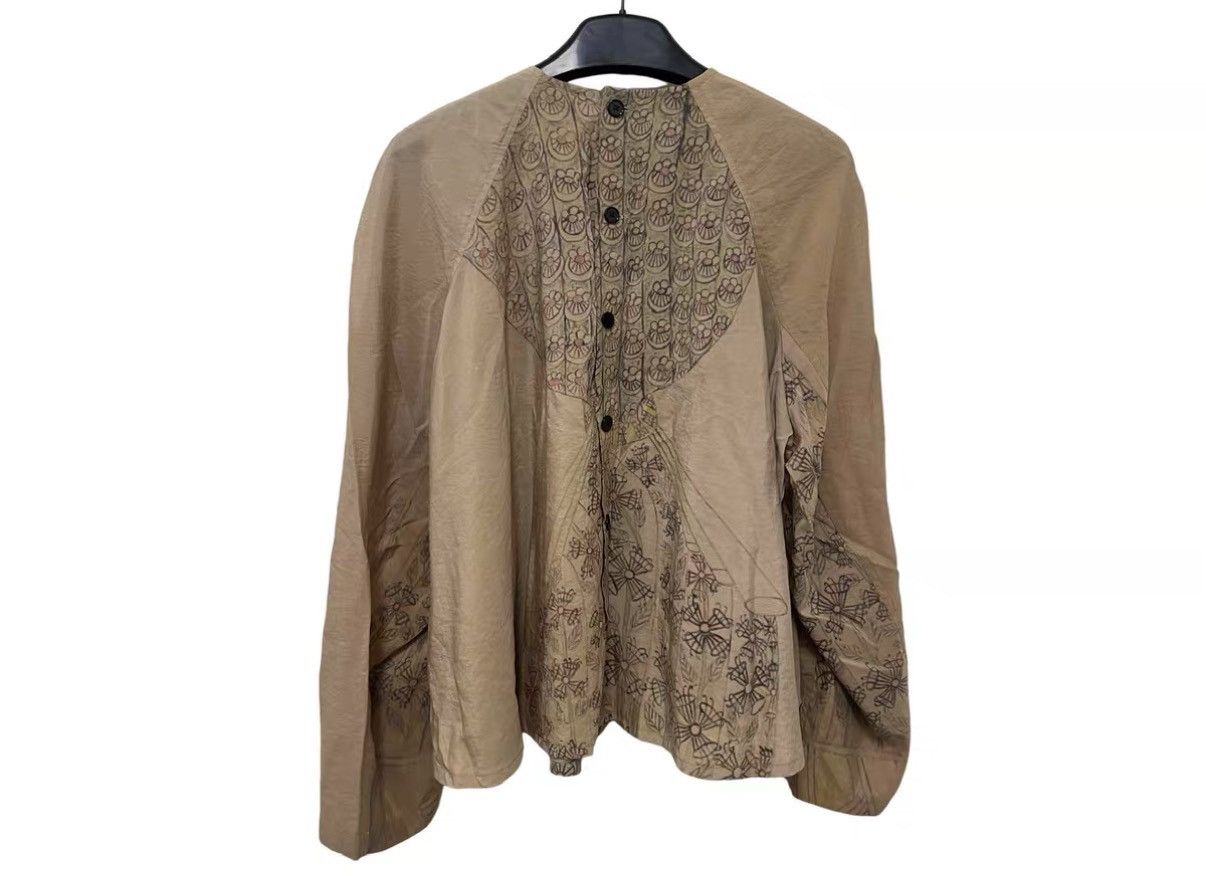 Lemaire Lemaire 21SS Martin Ramirez Artist Printed Silk Shirt J31 Size US S / EU 44-46 / 1 - 2 Thumbnail