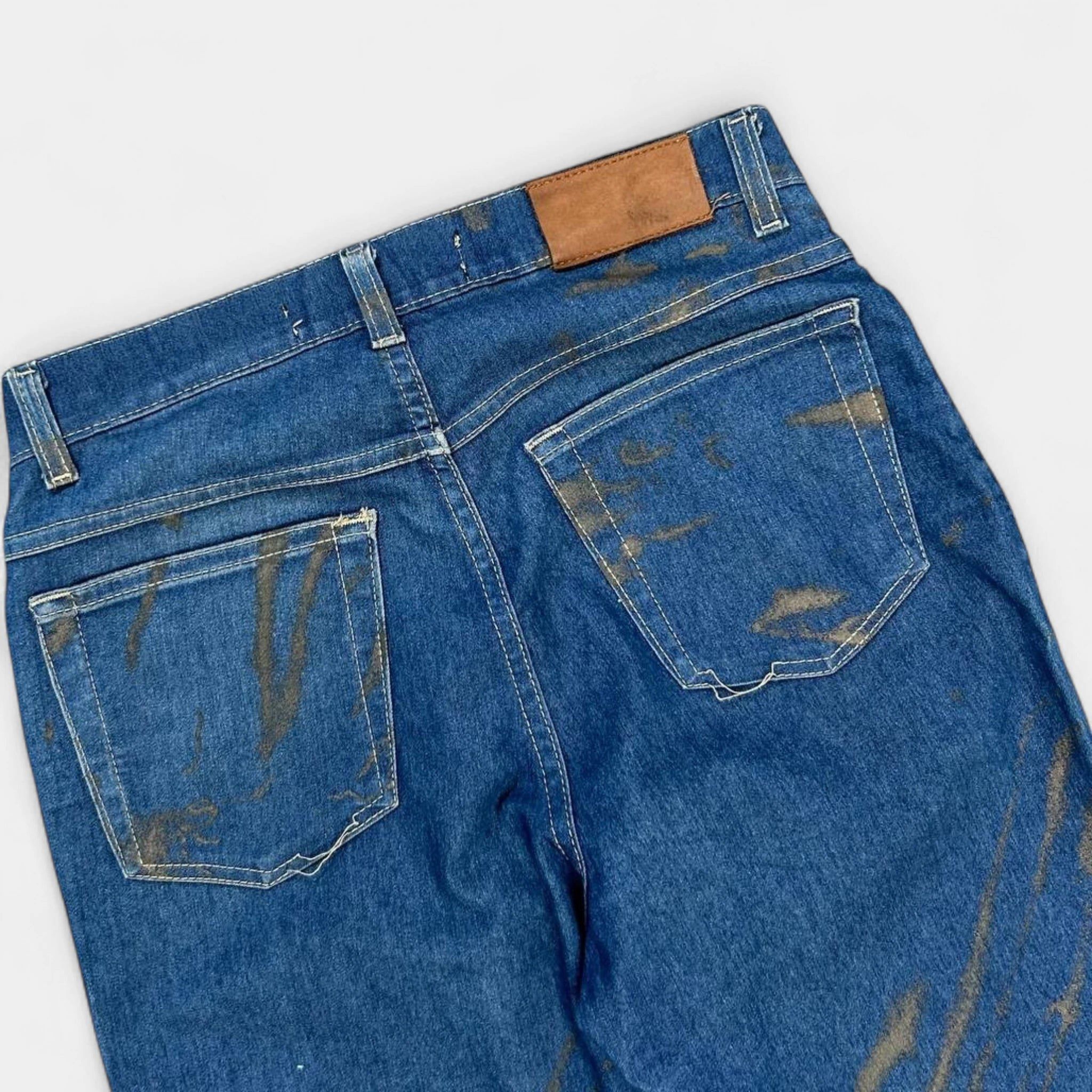 Just Cavalli Just Cavalli Gold Denim Jeans Size US 30 / EU 46 - 6 Thumbnail