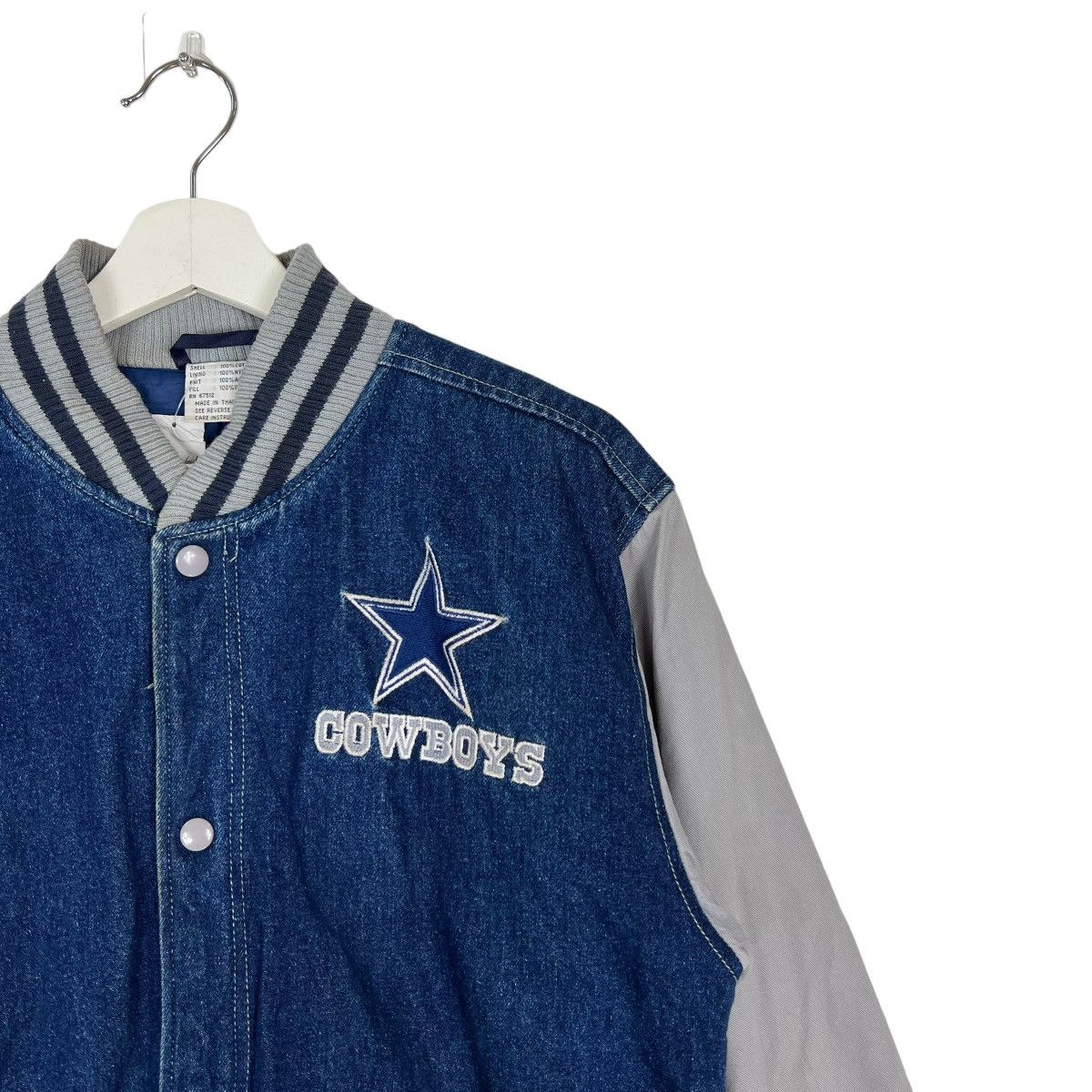 Vintage 🔥 VINTAGE COWBOY STADIUM BOMBER JACKET Size US L / EU 52-54 / 3 - 6 Thumbnail