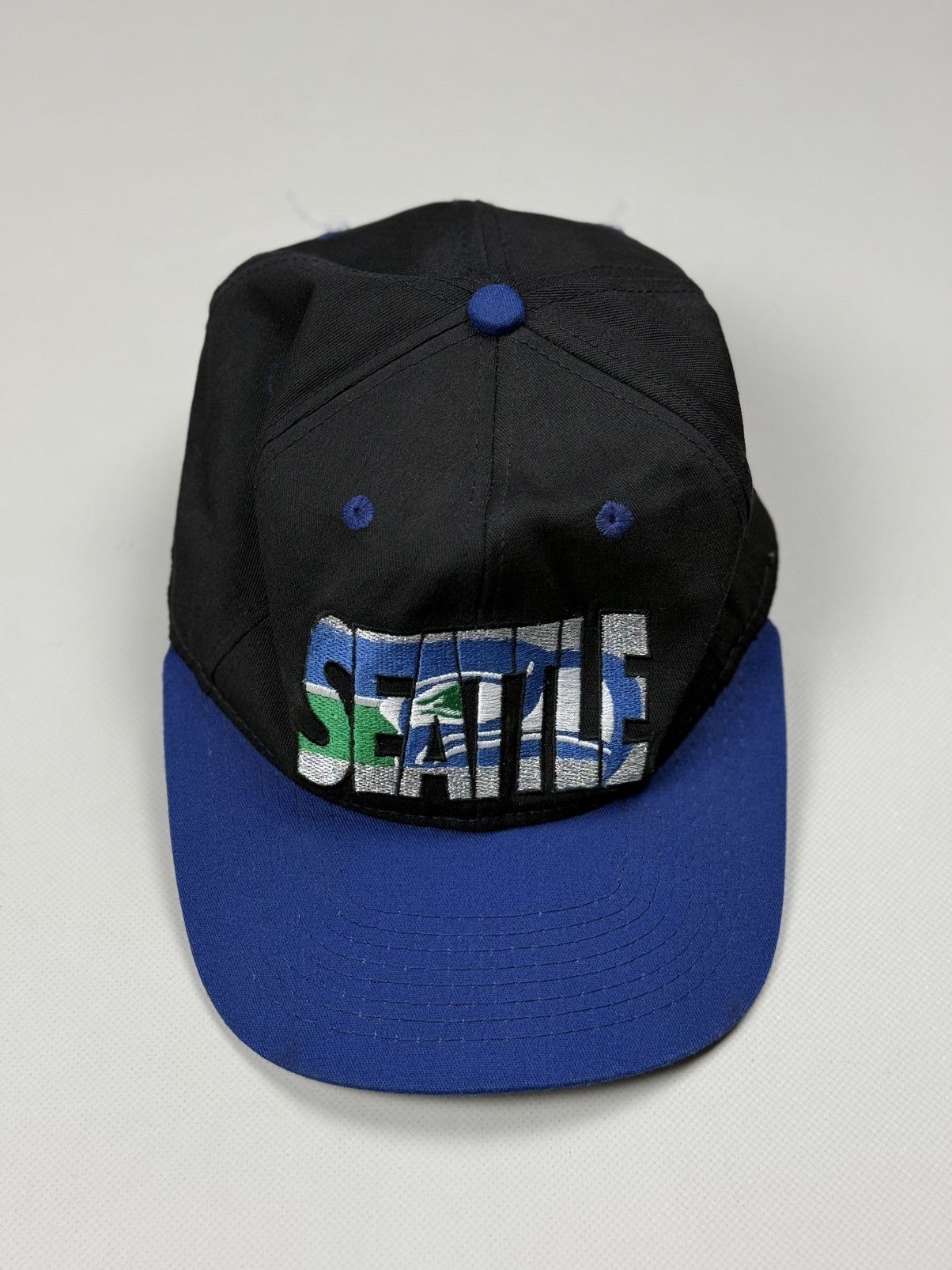 NFL Vintage Seattle Seahawks NFL Cap Hat One Size Size ONE SIZE - 6 Thumbnail