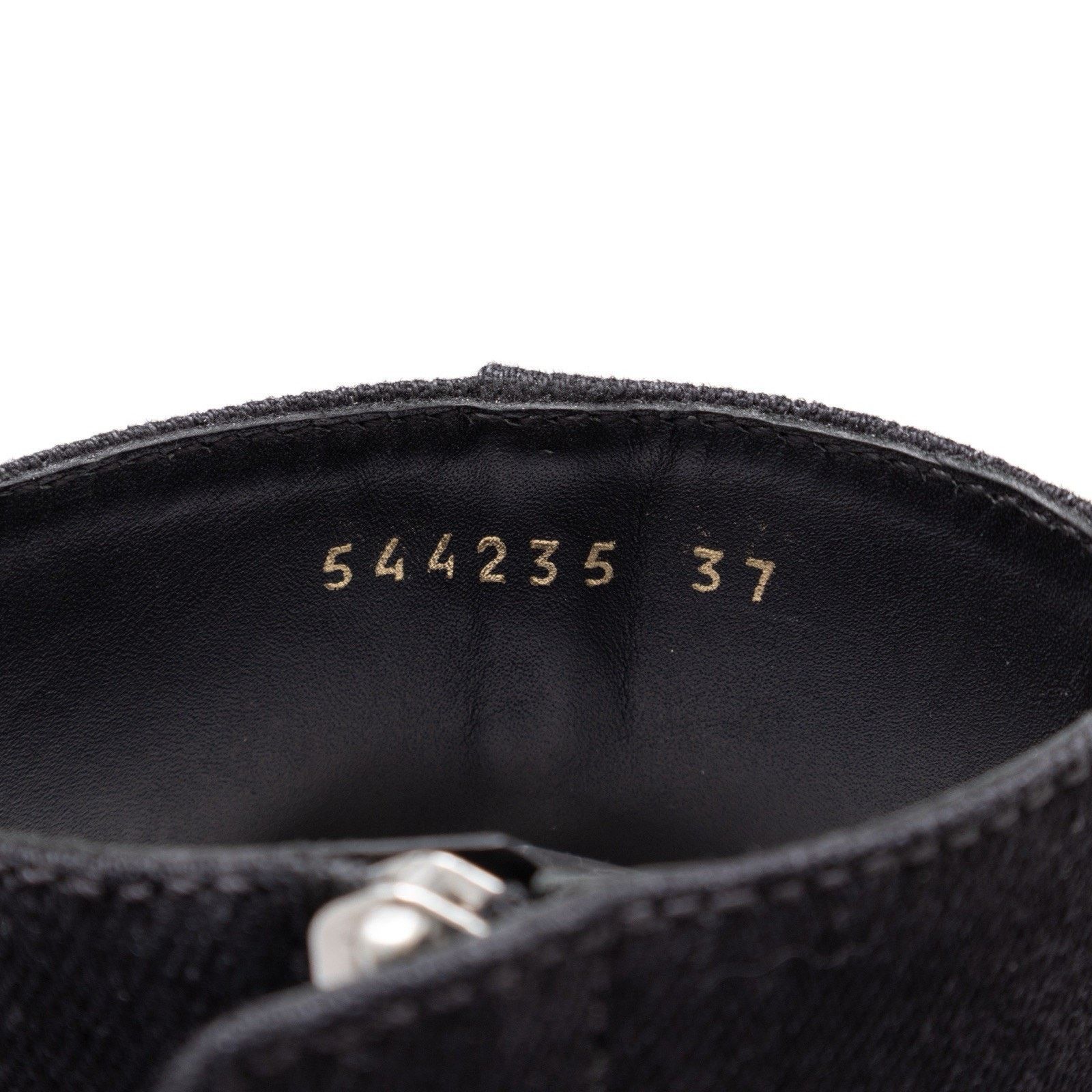 Balenciaga 940$ BALENCIAGA Denim Ankle Side Zip Block Heel Boots Grey Size US 7 / IT 37 - 11 Thumbnail