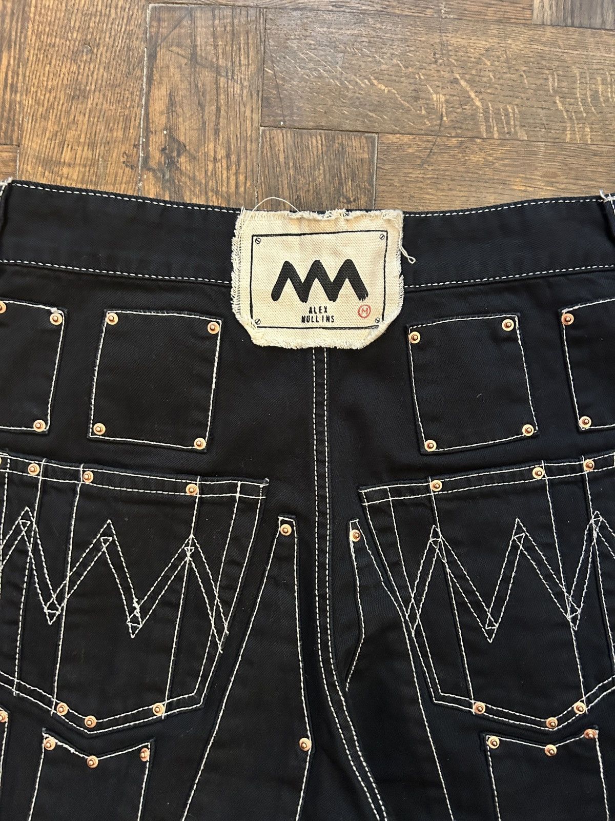 Alex Mullins Alex Mullins Pinstripe Worker Pants Size US 30 / EU 46 - 5 Thumbnail
