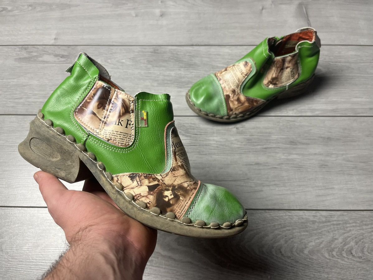 Archival Clothing Tma Women's Leather Comfort Ankle Shoes Half Shoes (Size 10)