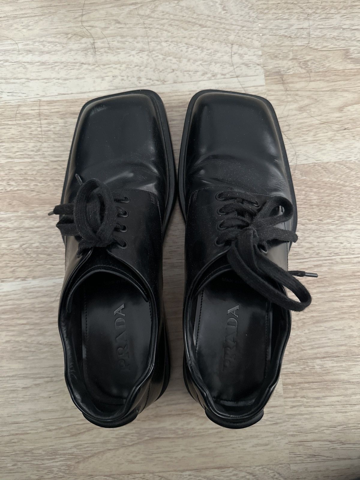 Prada Prada FW99 Square Toe Derby | Grailed