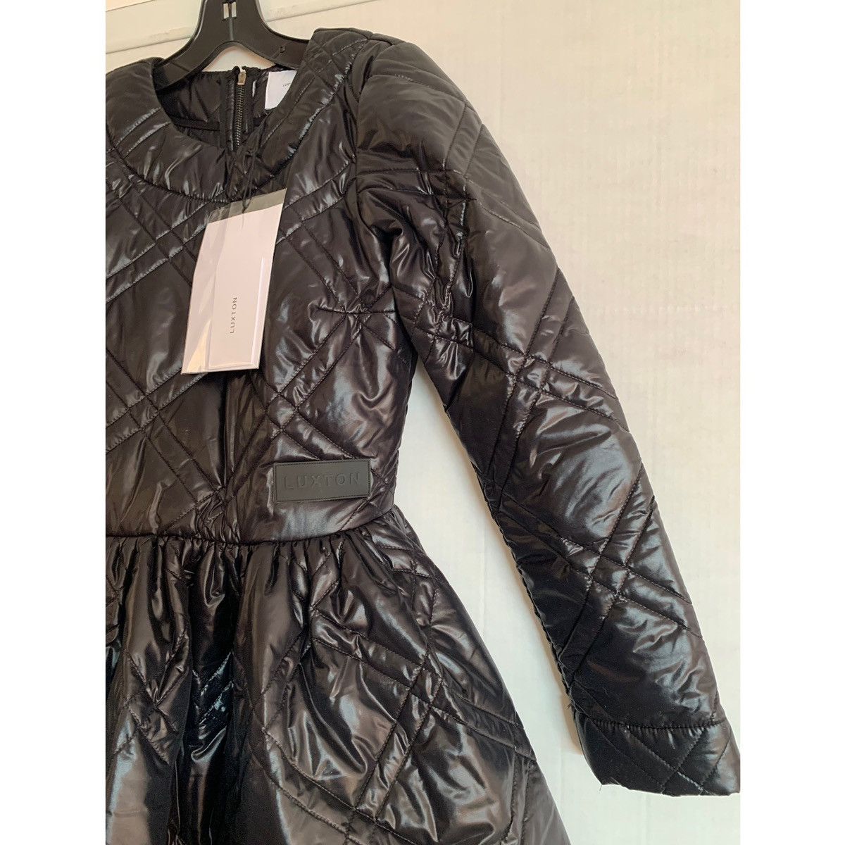 Other LUXTON BLACK QUILTED PUFFER MID DRESS Size M / US 6-8 / IT 42-44 - 4 Thumbnail