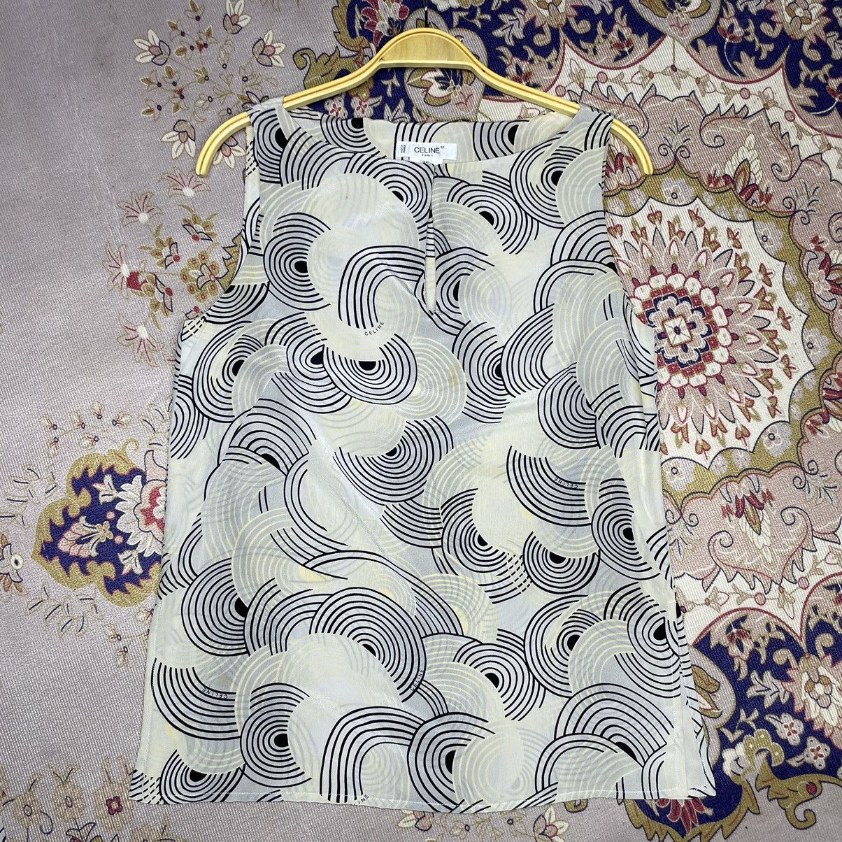Vintage Celine 1 set Silk Dress