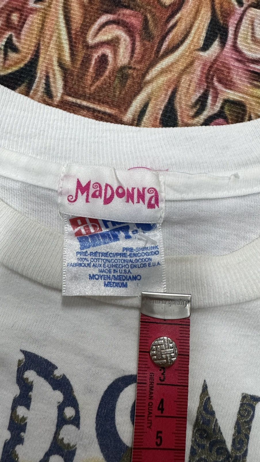 Band Tees × Vintage Vintage Madonna Size US M / EU 48-50 / 2 - 3 Thumbnail