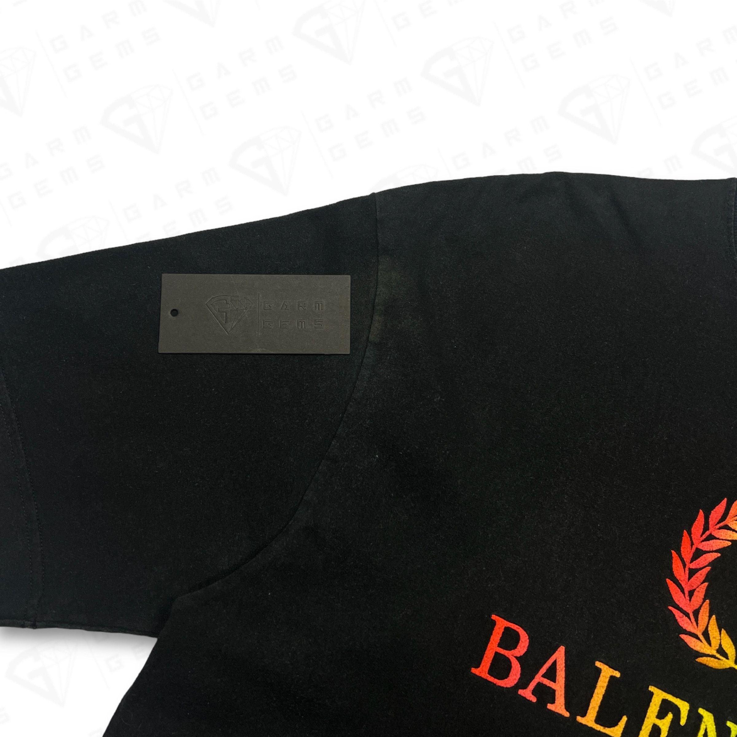 Balenciaga Balenciaga Rainbow Embroidered BB Crest T-Shirt Size US S / EU 44-46 / 1 - 4 Thumbnail