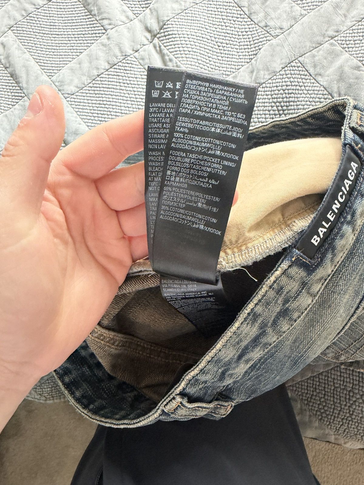 Balenciaga Balenciaga Flare Denim Size US 34 / EU 50 - 5 Thumbnail