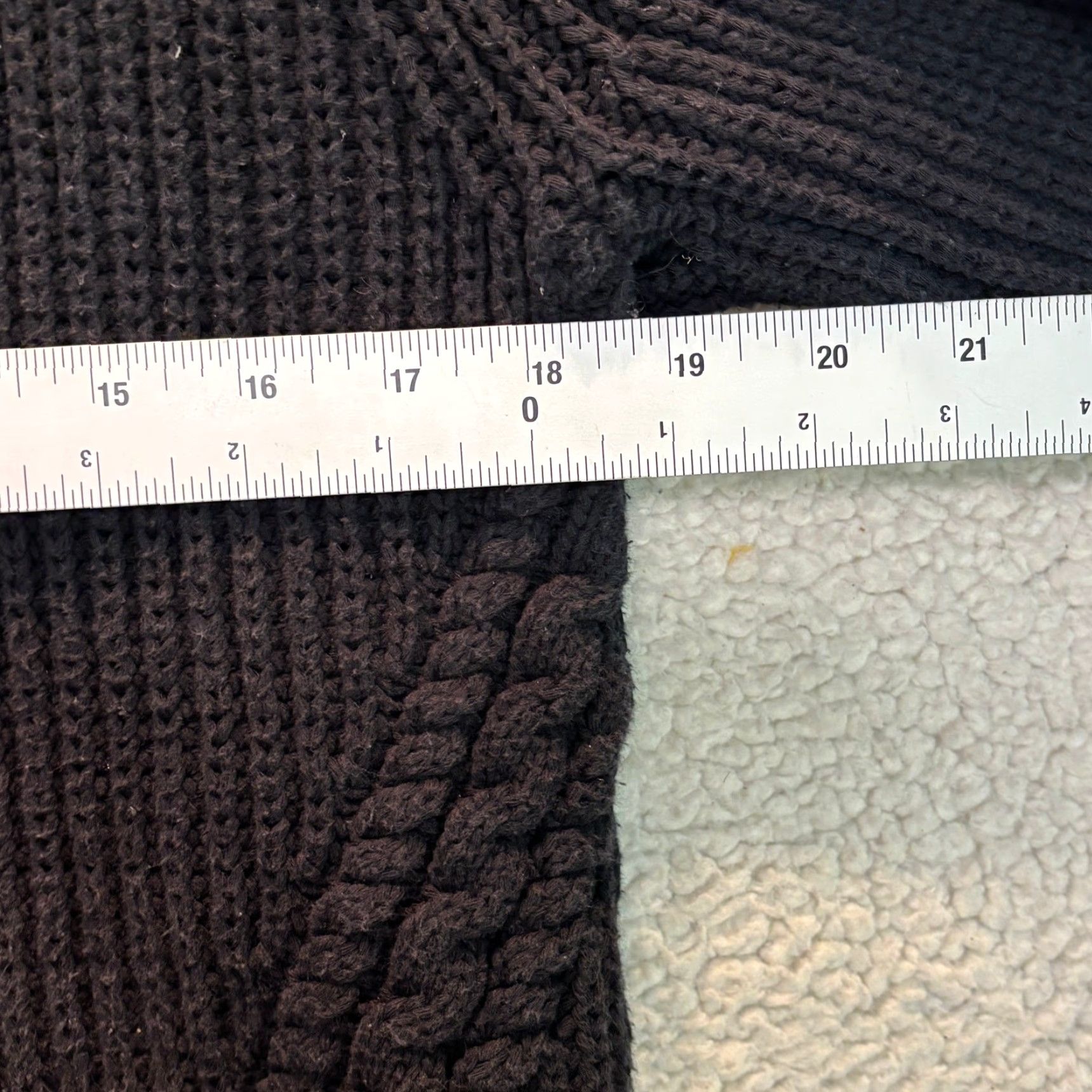 Lululemon Lululemon Sweater Womens Medium Black Turtleneck Cable-Knit Pullover Winter Fall Cozy Size M / US 6-8 / IT 42-44 - 3 Thumbnail