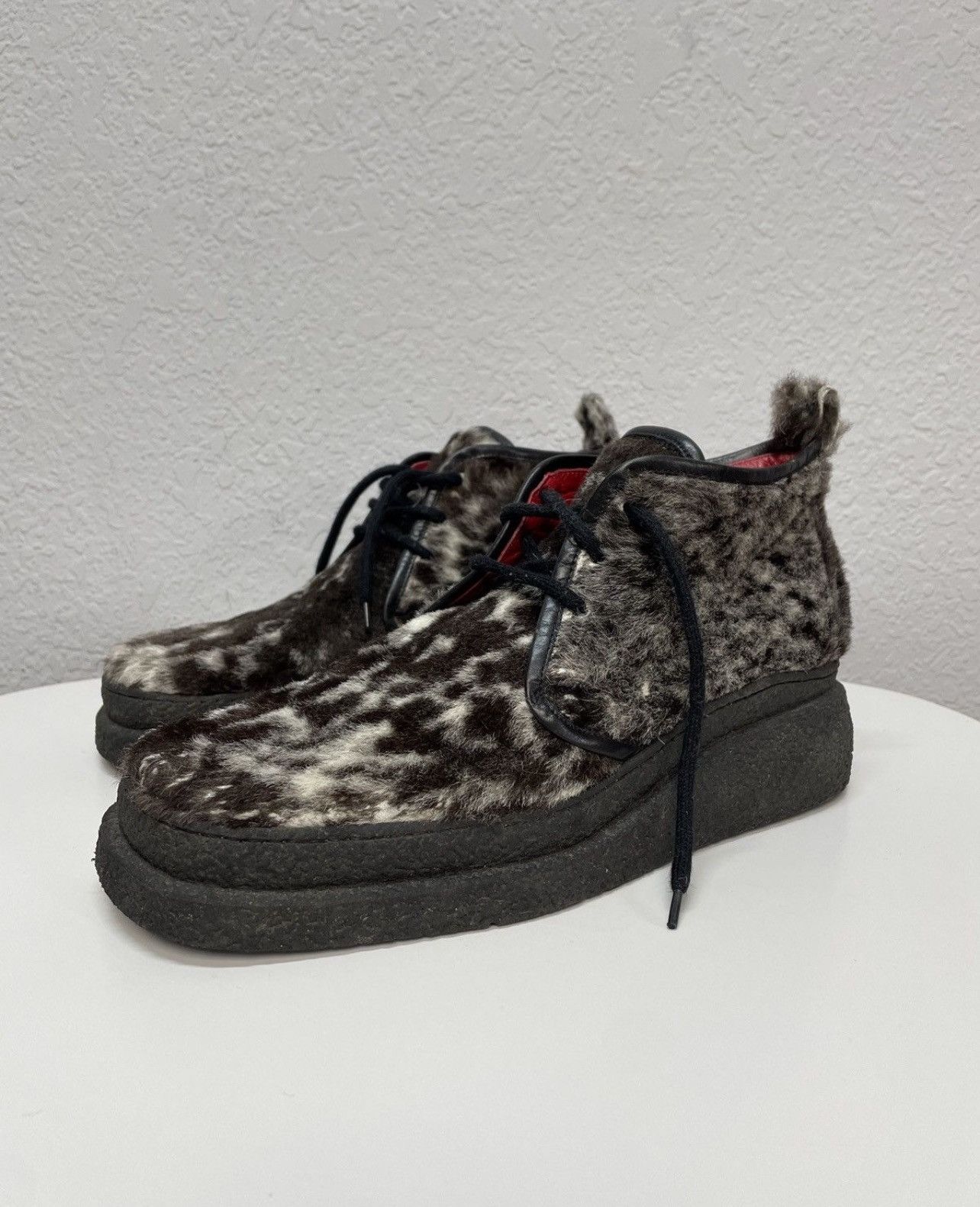 Just Cavalli Just Cavalli Vintage Pony Hair Shoes Rare Statement Pair Size US 10 / EU 43 - 10 Thumbnail