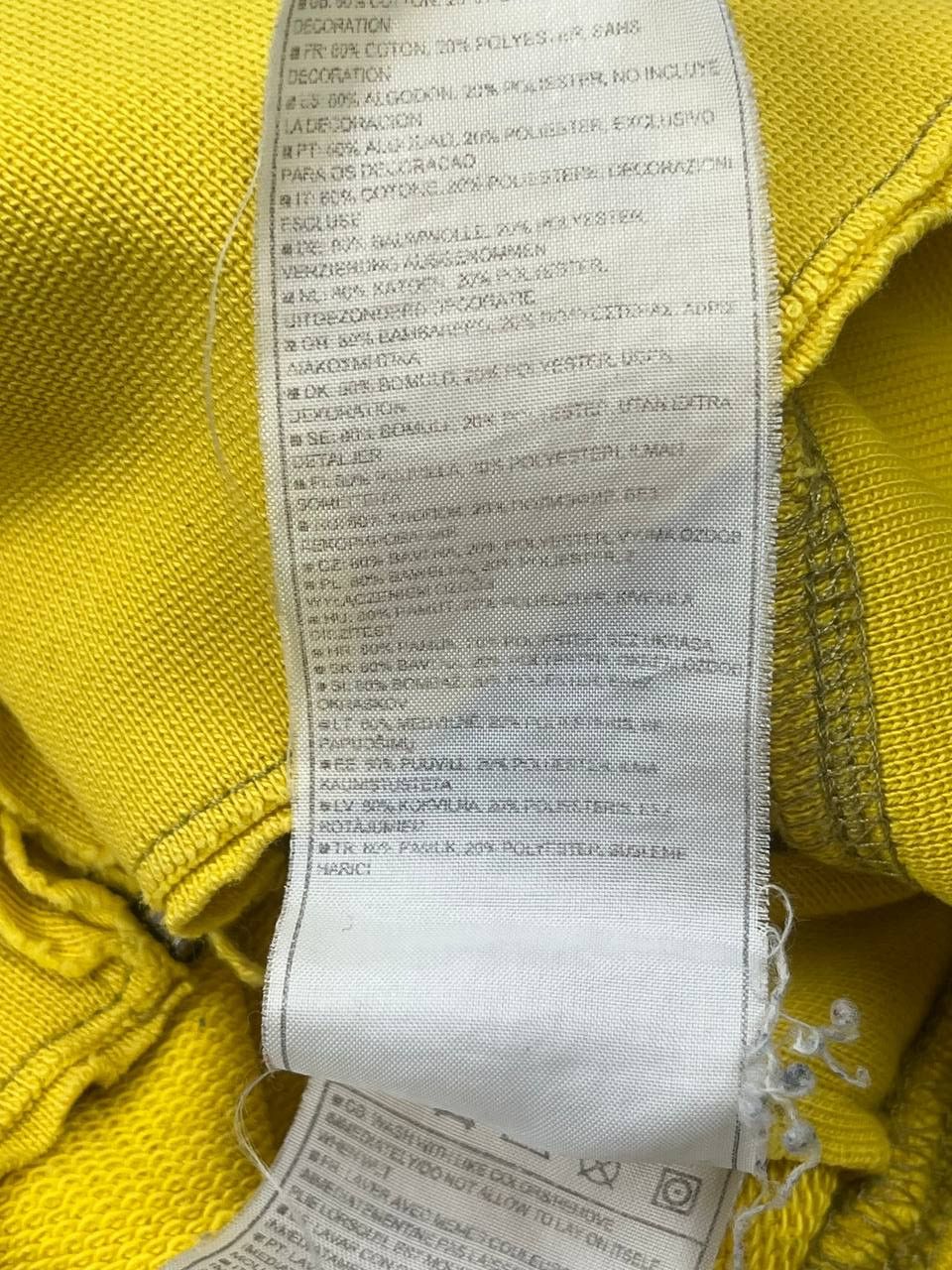 Nike Nike Vintage Full Zip Yellow Hoodie Size Medium Size US M / EU 48-50 / 2 - 4 Thumbnail