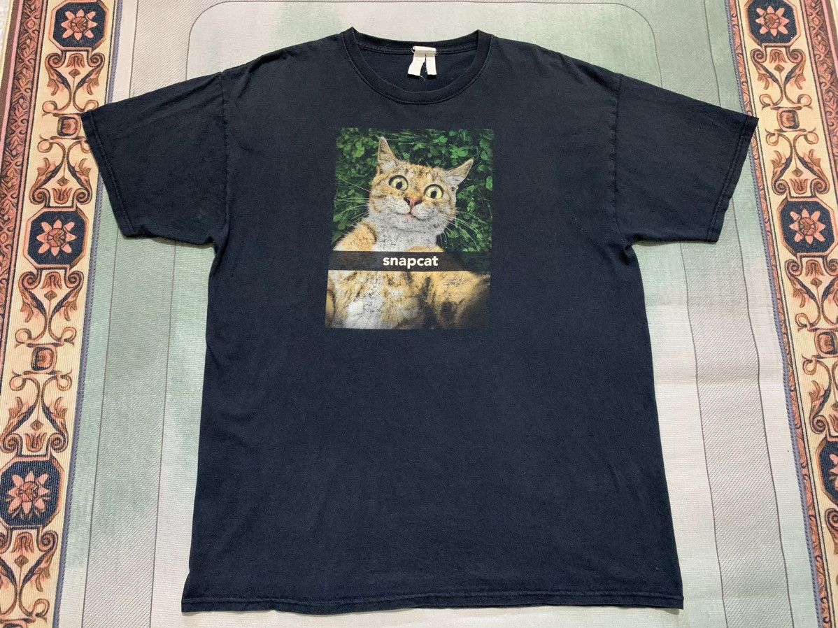 Vintage Vintage Snapcat Phote Tee xLarge Size US XL / EU 56 / 4 - 2 Thumbnail