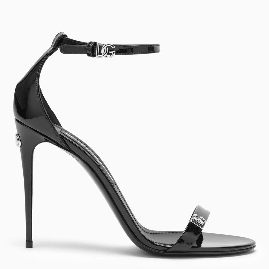 image of Dolce Gabbana O1D2Blof0224 Sandals In Black, Women's (Size 10)