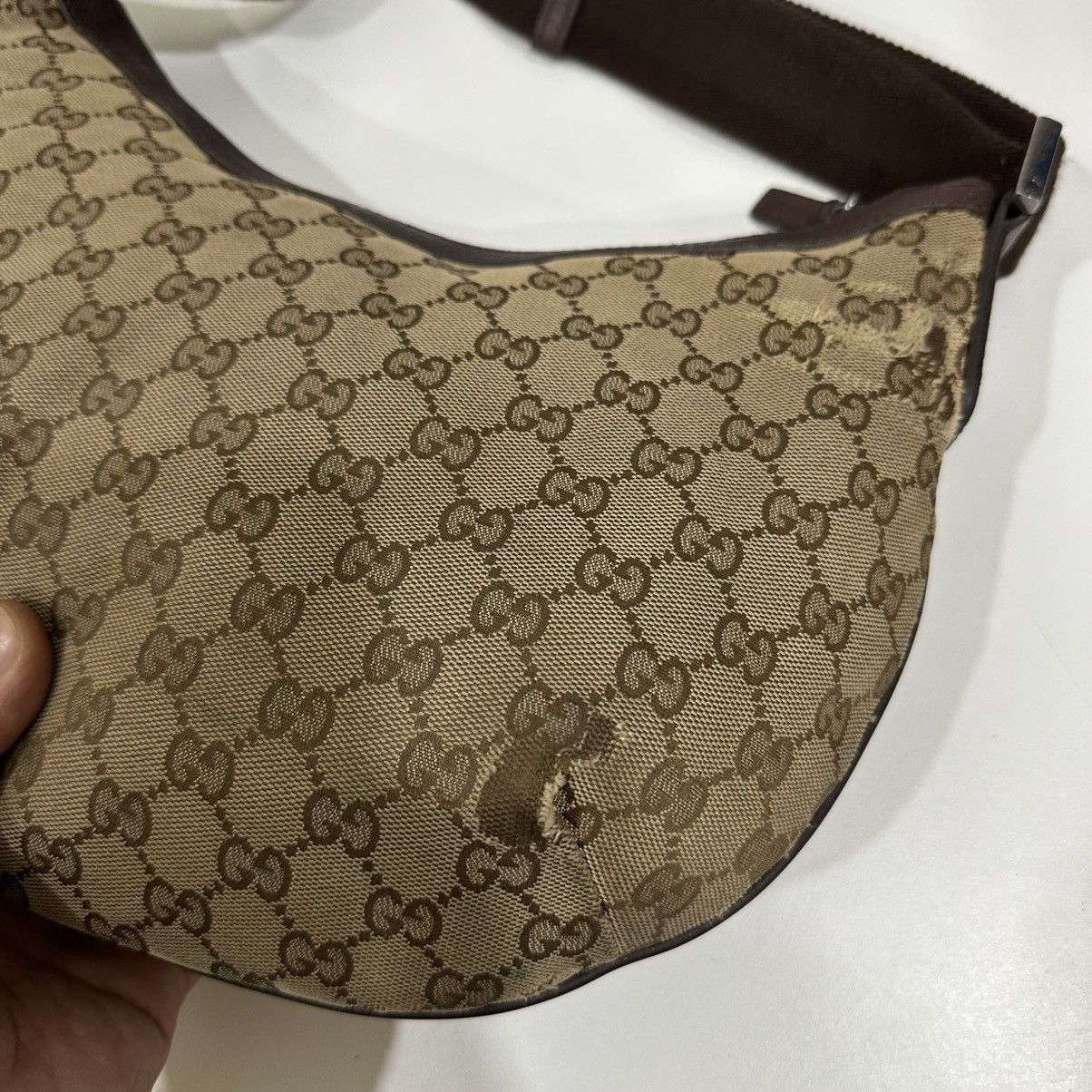 Gucci GUCCI GG CANVAS SHOULDER CROSSBODY BAG 15 Size ONE SIZE - 8 Thumbnail
