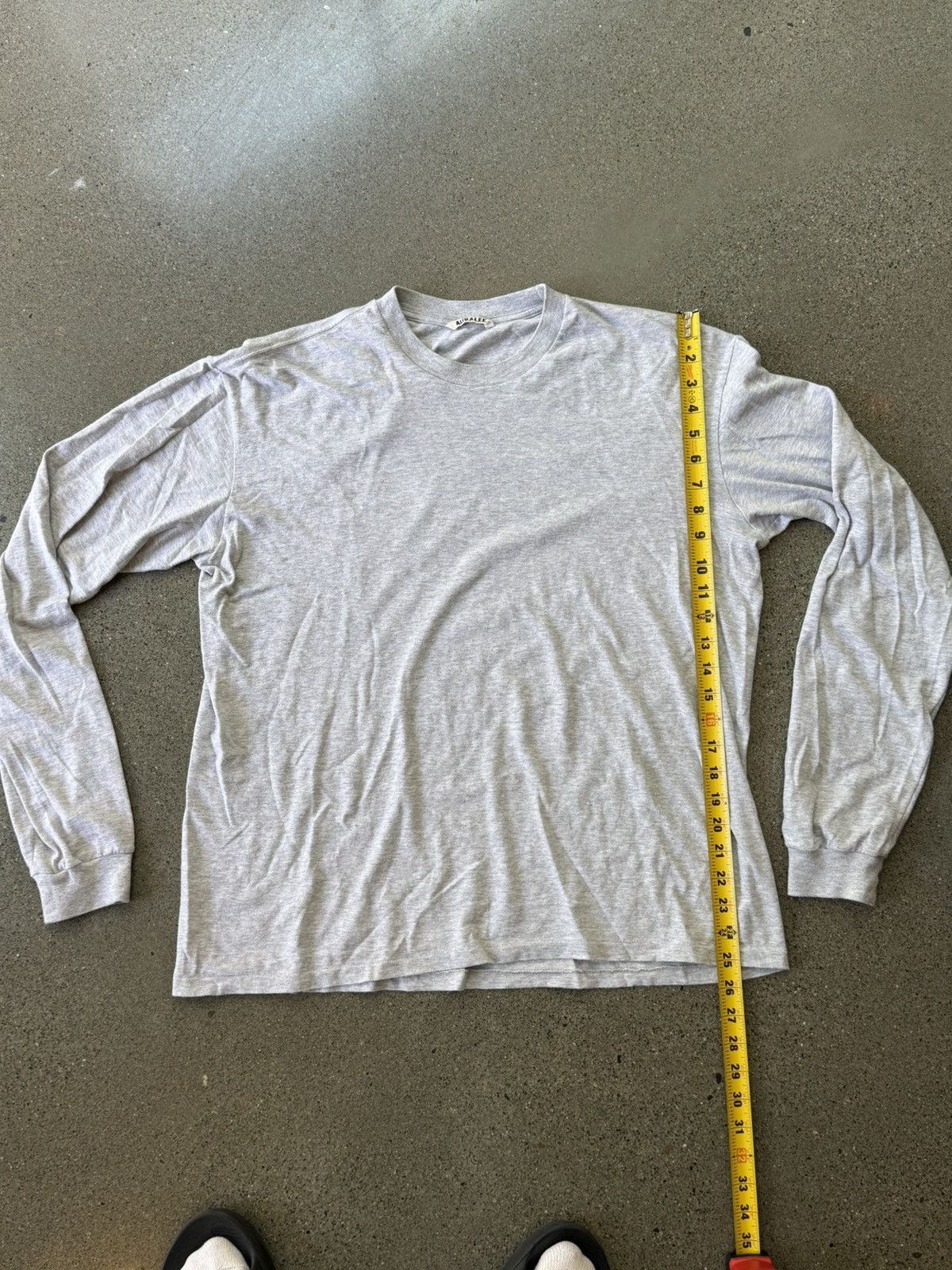 Auralee Long Sleeve Seamless Tee Size US XL / EU 56 / 4 - 5 Thumbnail