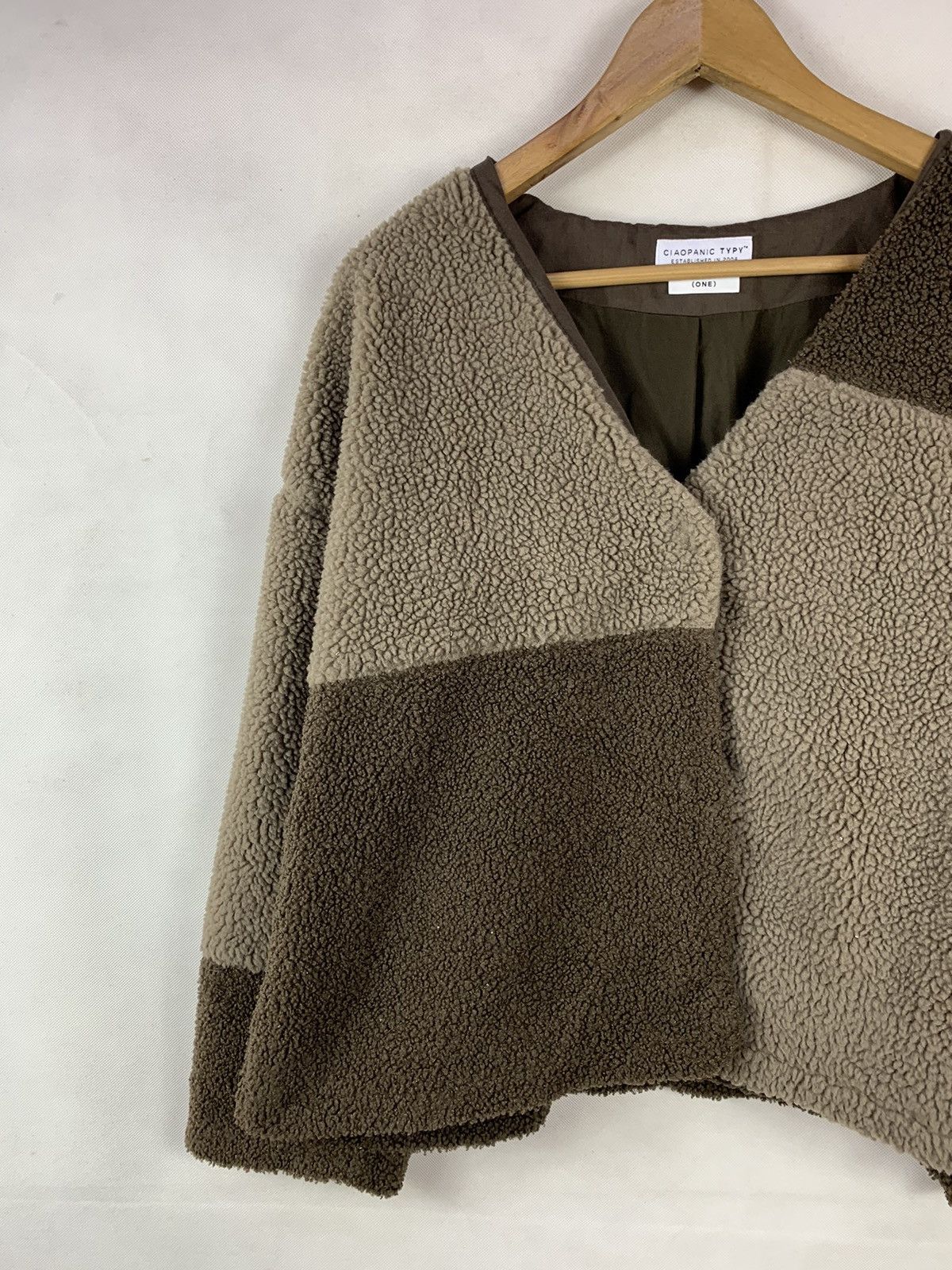 Ciaopanic Steals! Ciaopanic Typy Colorblock Fleece Jacket Size S / US 4 / IT 40 - 4 Thumbnail