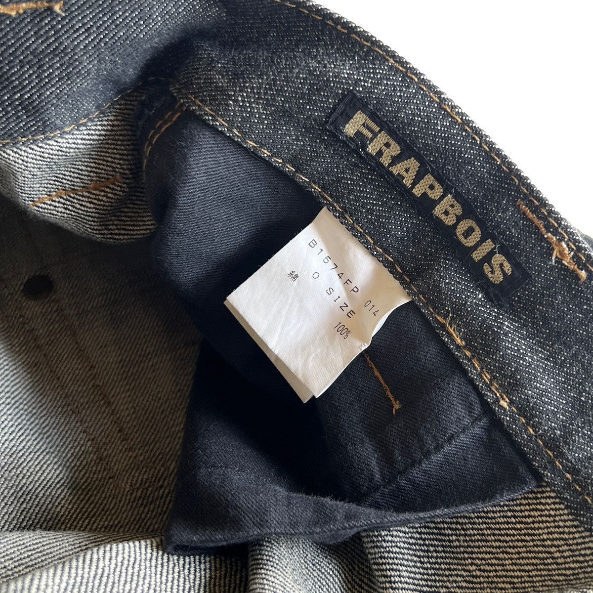 Frapbois × Issey Miyake Frapbois Curved leg jeans Size US 30 / EU 46 - 4 Thumbnail