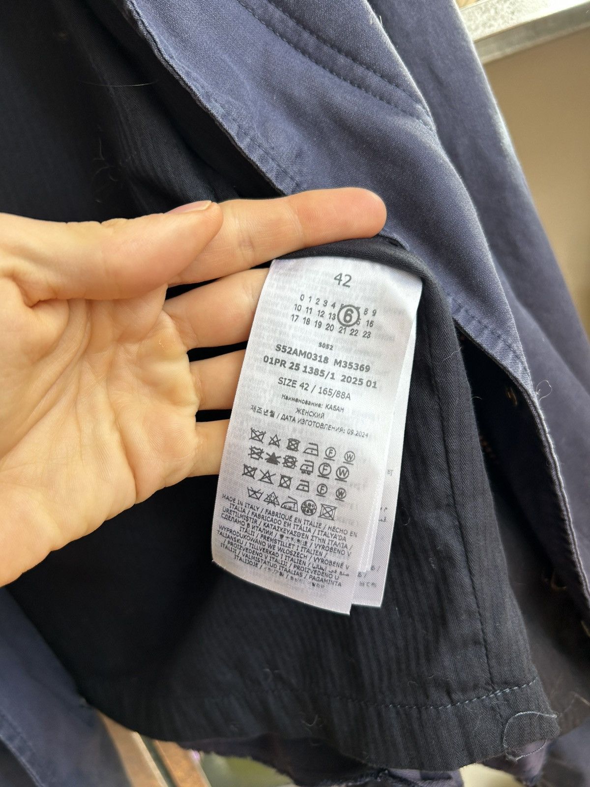 MM6 MM6 Maison Margiela Light Cotton Twill Jacket Avant Garde Size US M / EU 48-50 / 2 - 9 Thumbnail