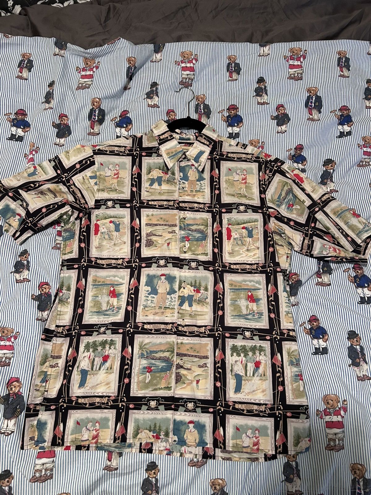 Reyn Spooner Vintage Reyn Spooner Golf Aloha Shirt Medium Egyptian Cotton Size US M / EU 48-50 / 2 - 1 Thumbnail