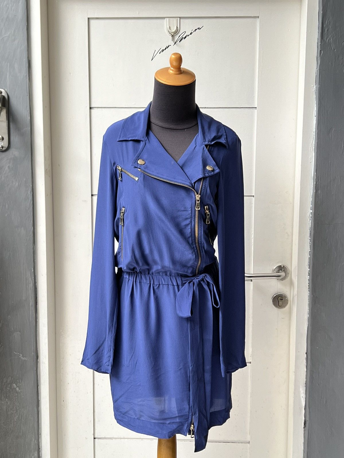Moschino Moschino Cheap and Chic Zip Ramones Dress Size XS / US 0-2 / IT 36-38 - 6 Thumbnail