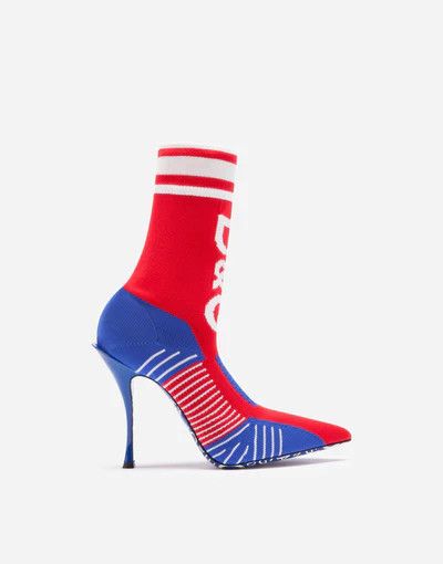 Dolce & Gabbana o1y0825 Spike Heel Ankle Boots in Multicolor Size US 7 / IT 37 - 1 Thumbnail