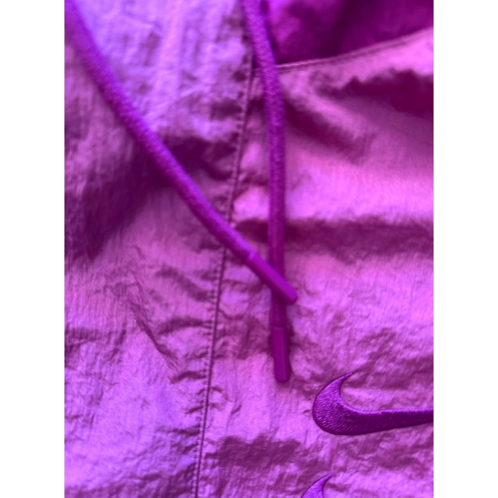 Nike Nike Men’s Large Jacket COATS & JACKETS Nylon Pink CU3885-617 SWOOSH Anorak Fuchsia Cosmic Size US L / EU 52-54 / 3 - 4 Thumbnail