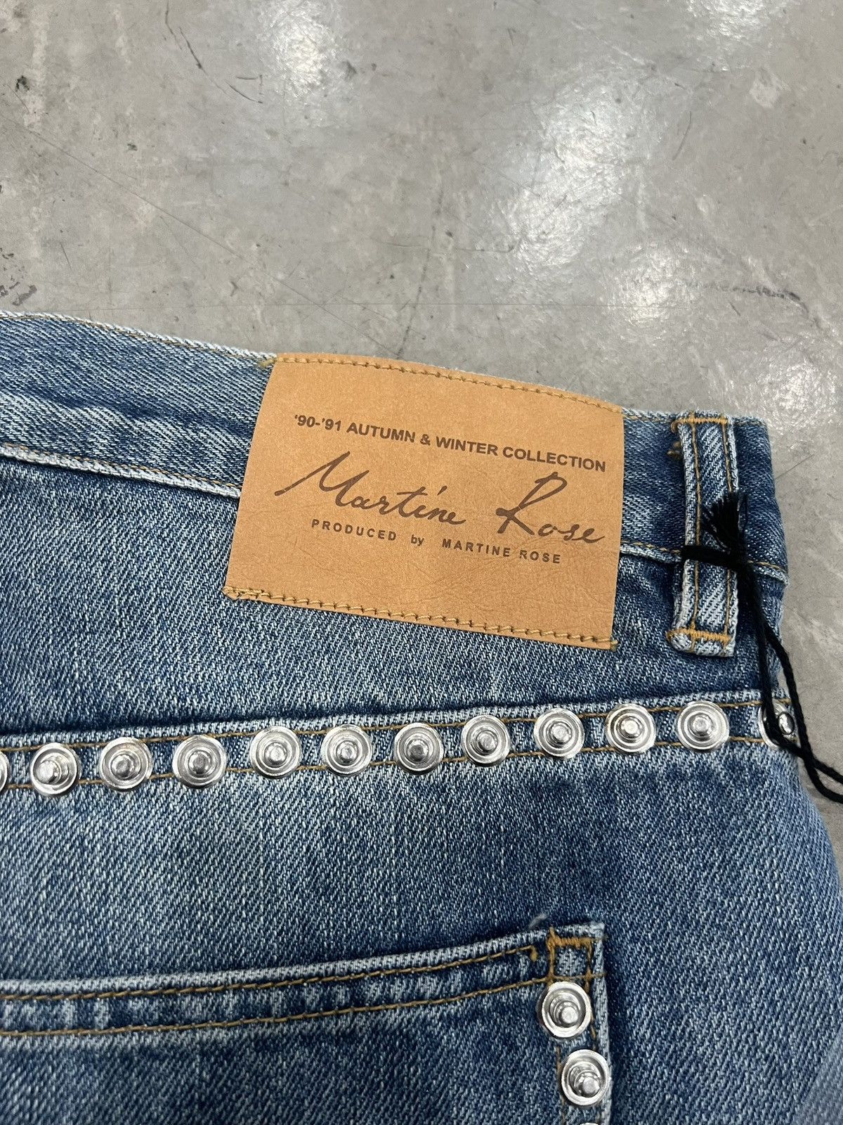 Martine Rose Martine Rose Stud Embellished Denim Size US 30 / EU 46 - 4 Thumbnail