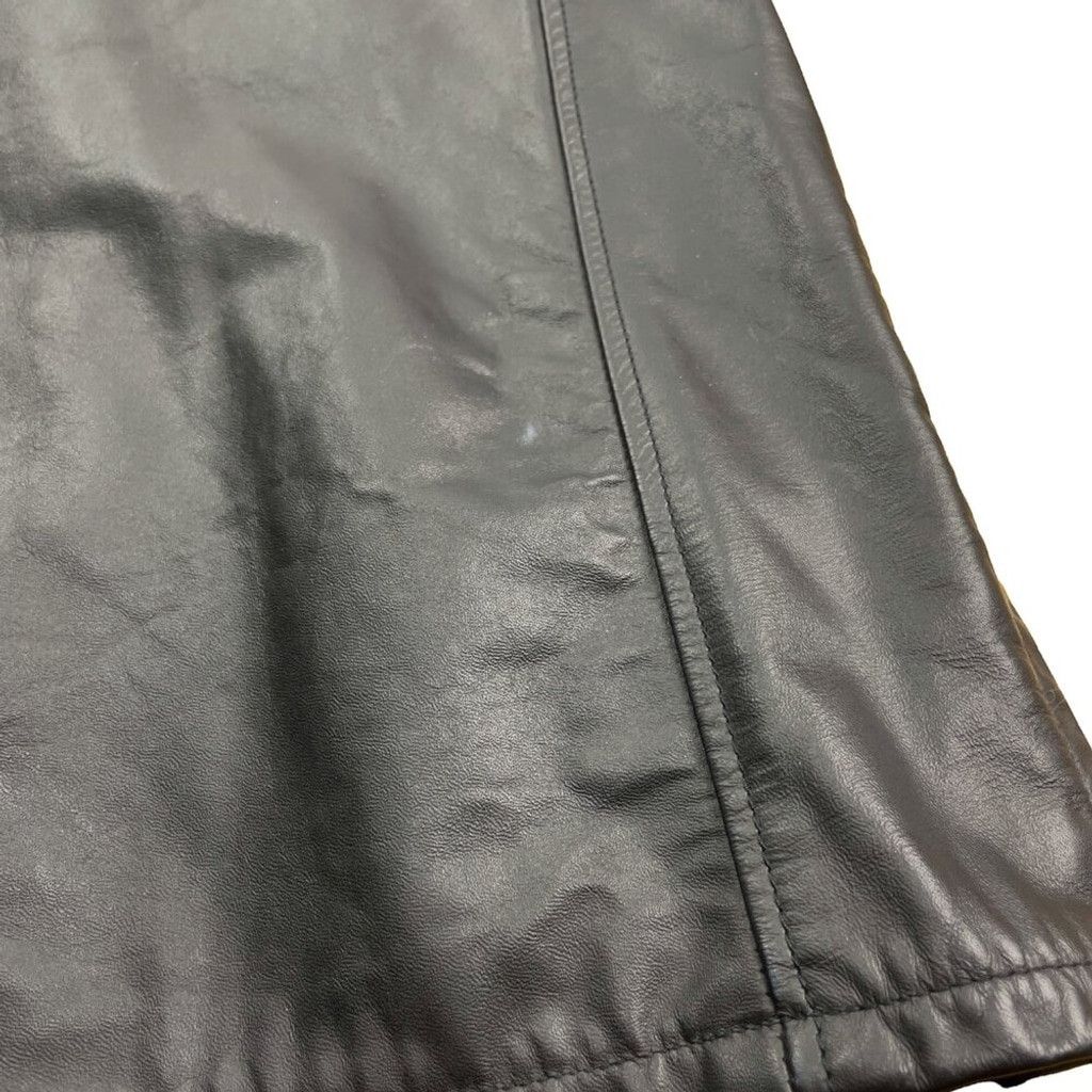 Rudsak RUDSAK Vintage Black Leather Contemporary Bomber Jacket Size US M / EU 48-50 / 2 - 15 Thumbnail