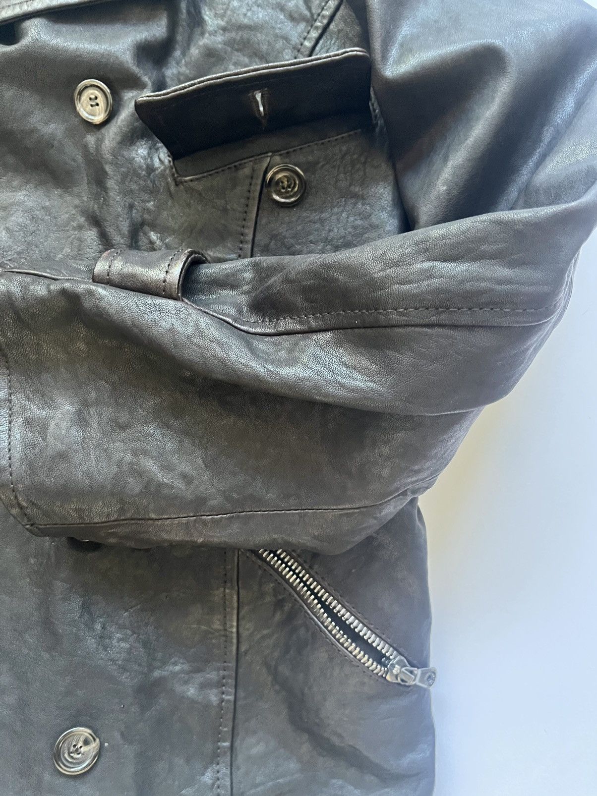 Dolce & Gabbana Dolce & Gabbana Brown Leather Mens Jacket Size US L / EU 52-54 / 3 - 12 Thumbnail