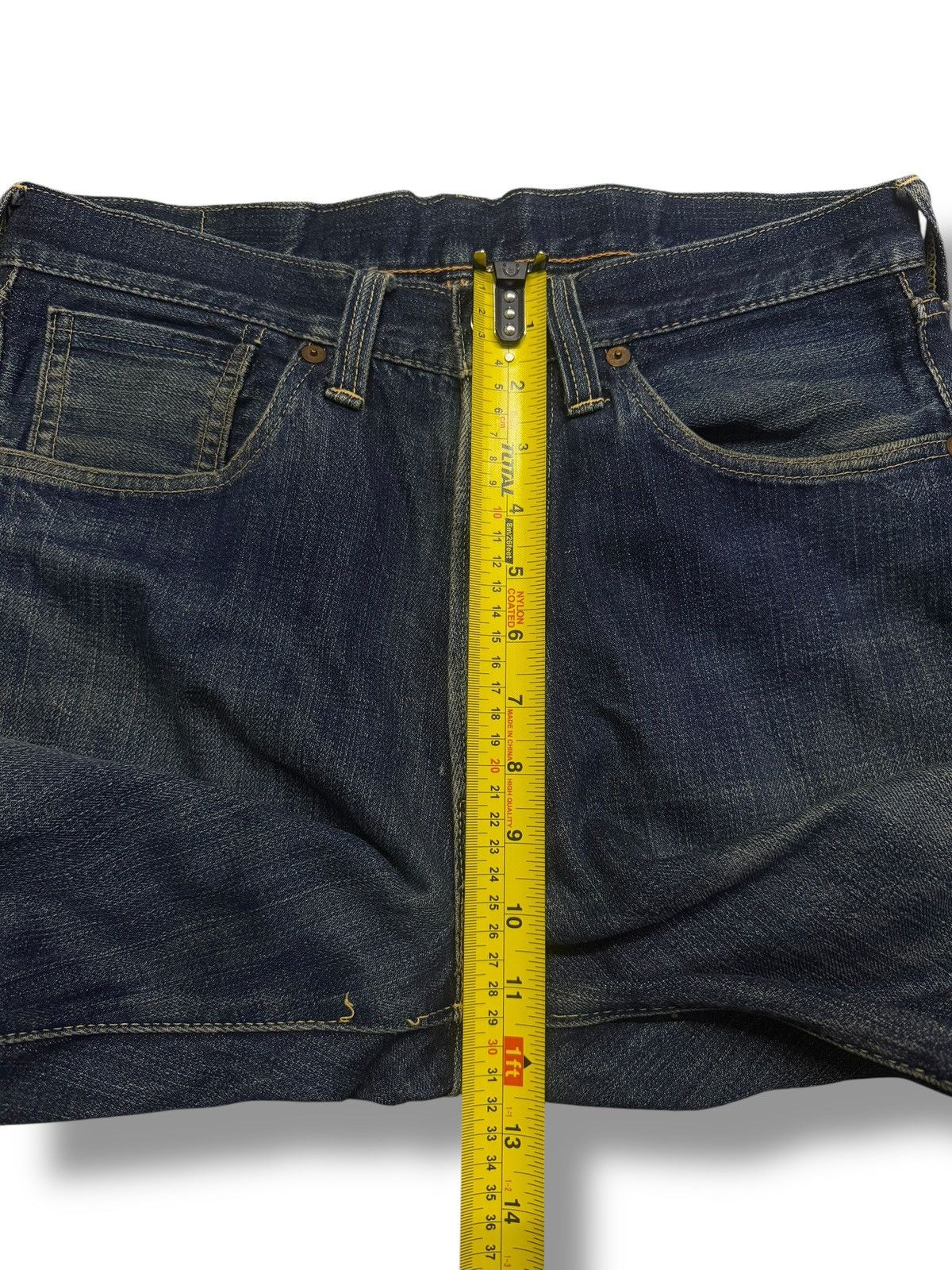 The Real McCoy's Vintage 00s Joe McCoys & Co Lot 901 Selvedge Denim Japan W31 Size US 31 - 18 Thumbnail