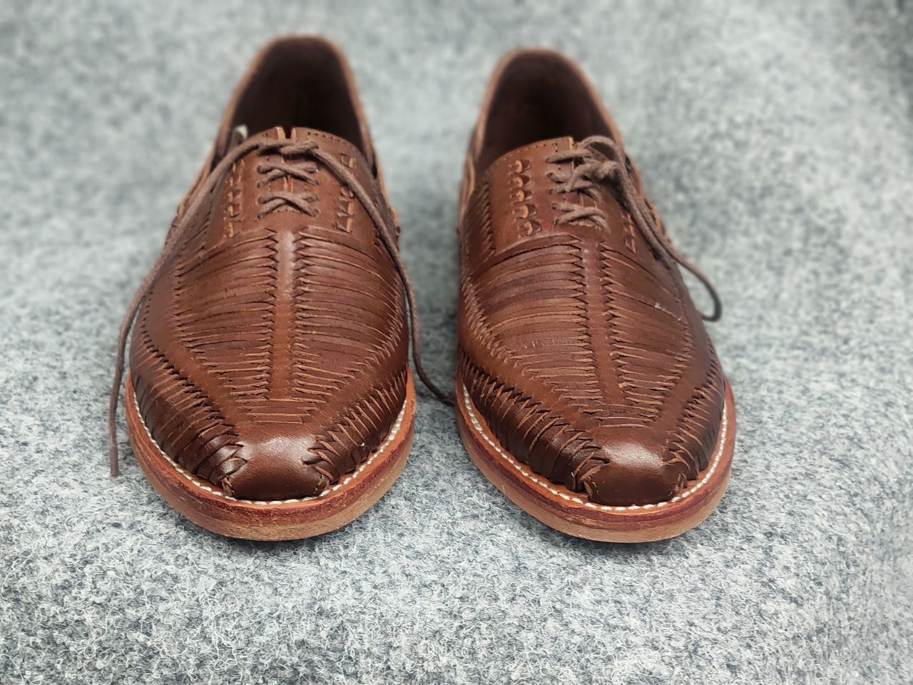 Other Cano Benito Cognac Designer woven leather Casual Shoes Size US 8 / EU 41 - 8 Thumbnail