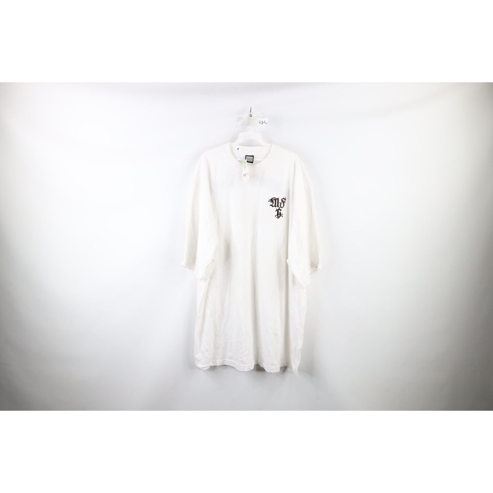Marithe + Francois Girbaud × Vintage NOS Vintage Marithe Francois Girbaud Old English T-Shirt 3XL Size US XXL / EU 58 / 5 - 1 Thumbnail