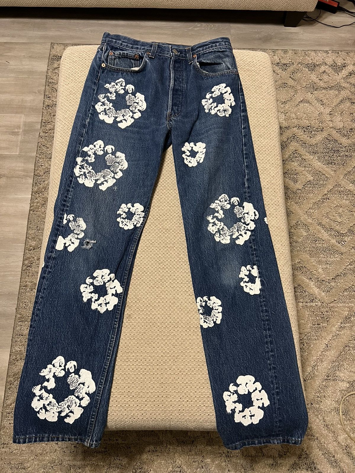 コリアグランドセール DENIM TEARS Denim Tears Cotton Wreath Jean Indigo Selvedge パンツ